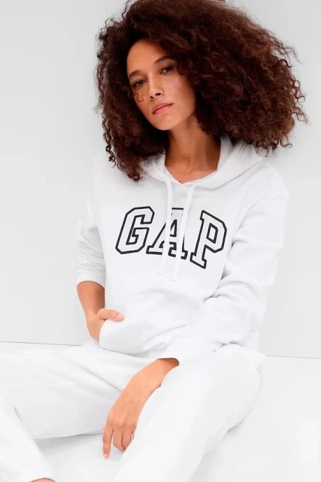 Canguro Logo Gap Mujer Optic White
