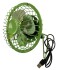 Ventilador Metálico Usb 4" VERDE