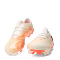 Championes de Hombre Puma Future 9 Match Fusion Fg/Ag Beige - Anaranjado