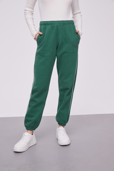 Babucha Piaff Verde Ingles