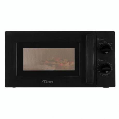 Microondas Manual TEM T1OMI20MB2406 700W Capacidad 20L - Negro Microondas Manual TEM T1OMI20MB2406 700W Capacidad 20L - Negro