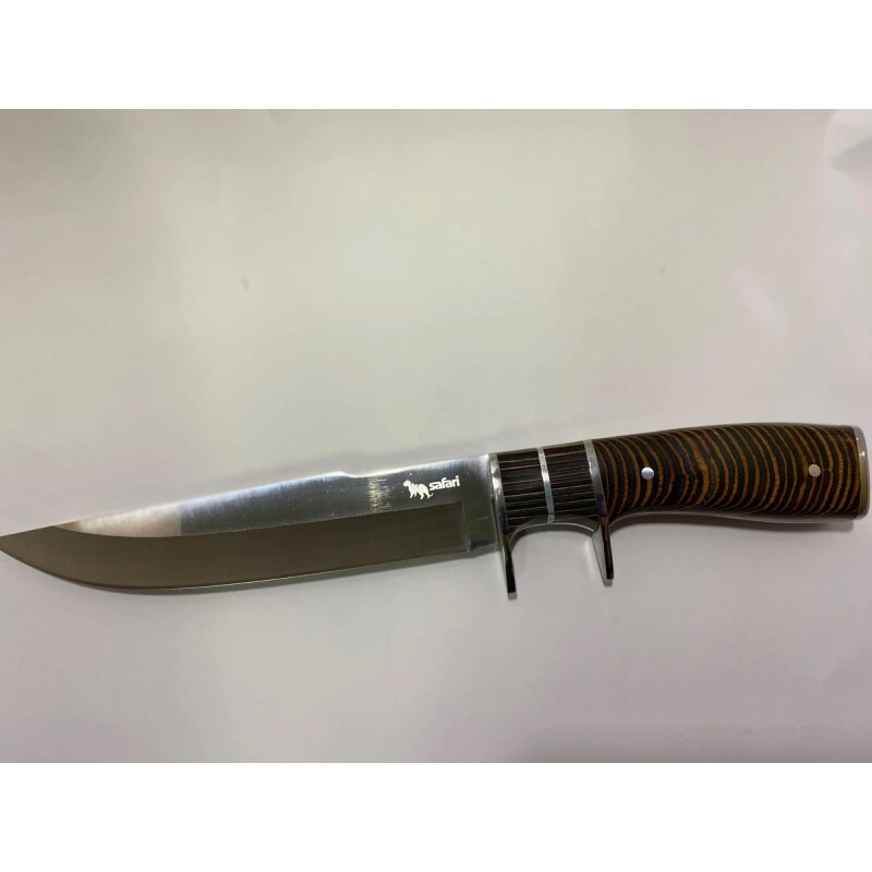 Cuchillo Safari Hoja Fija 31 cm Madera SF543 CUCHILLO SAFARI HOJA FIJA MANGO DE MADERA 31CM