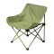 Silla de lona plegable con bolsillo lateral Oliva