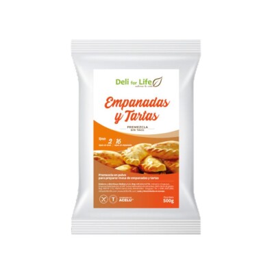 Pre-Mezcla Empanadas y Tartas Deli FOR Life 500g Prem Empanada Tarta Deliforli