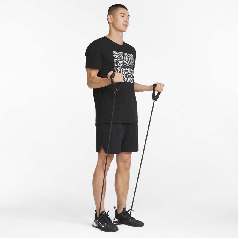 Performance Graphic Illustrated SS Tee Rec - Hombre Black