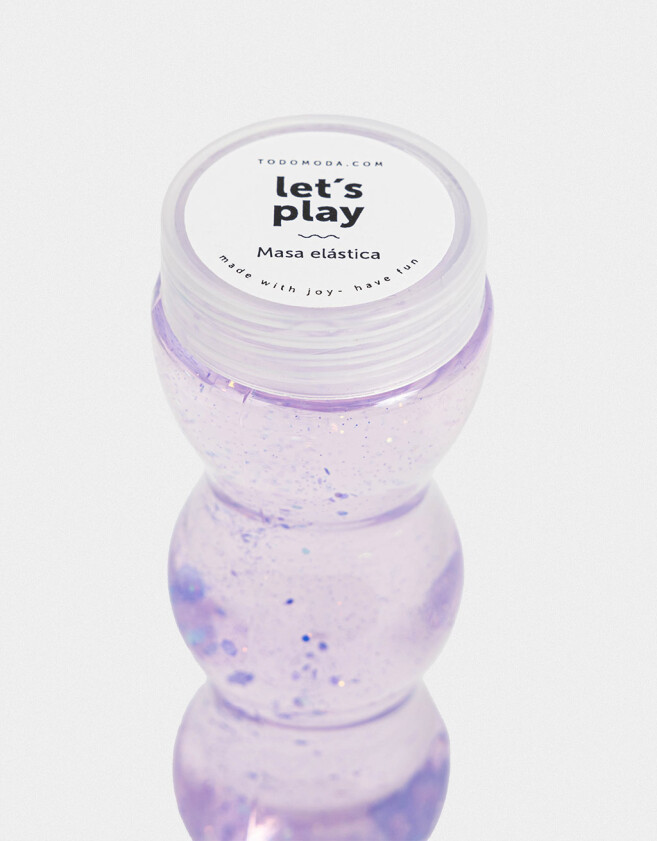Lúdico Slime Transparente Glitter - Sin Color Sin Color
