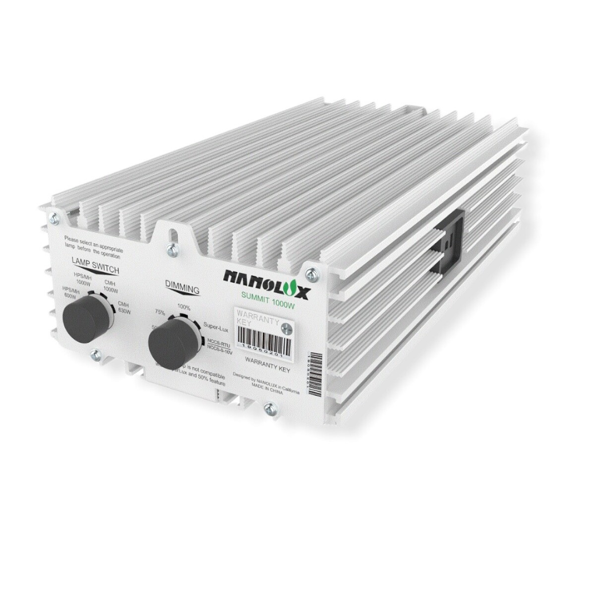 SUMMIT NANOLUX - 1000W HPS 