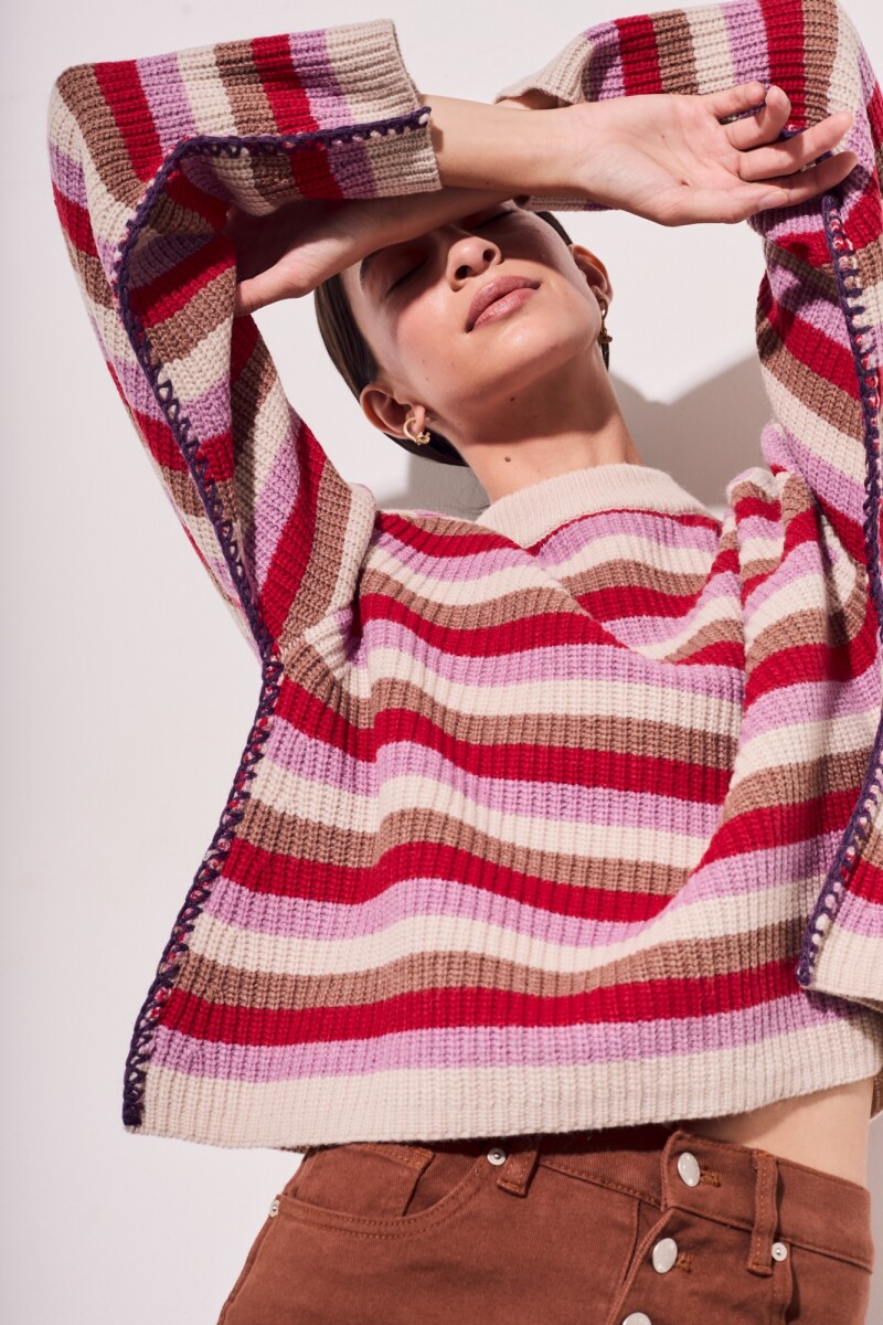 Sweater Rayado Lana - Multi 