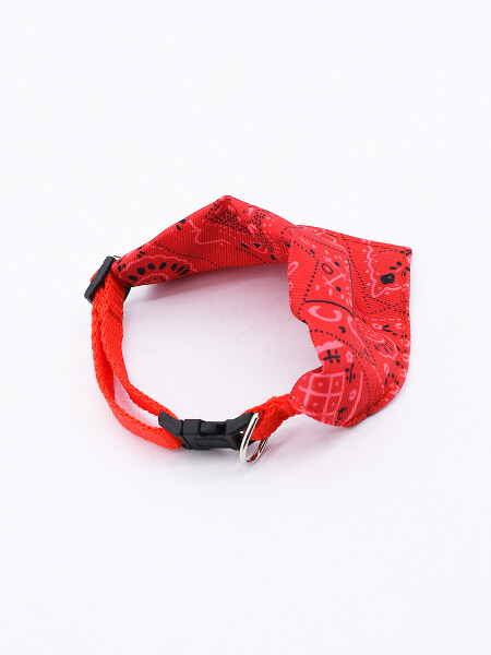 COLLAR BANDANA ROJO