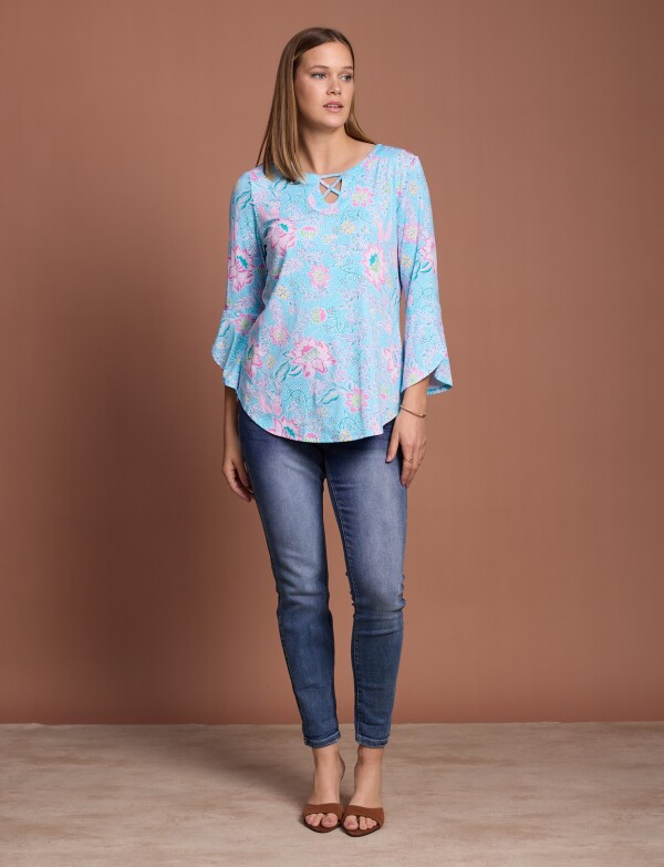 Blusa Print CELESTE/MULTI