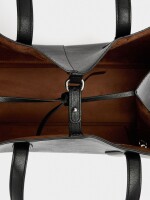 Bolso Shopper Liso negro