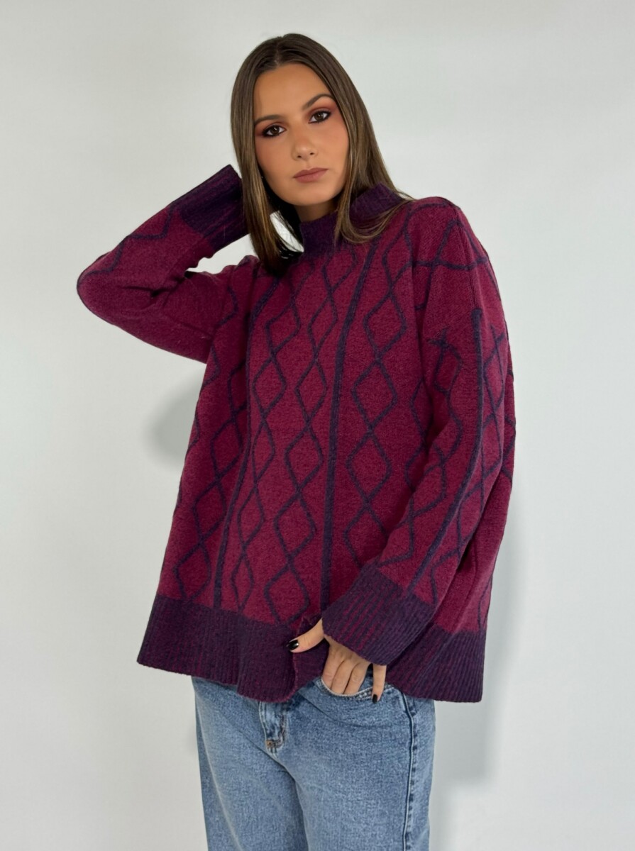 SWEATER RINGO - FUCSIA 