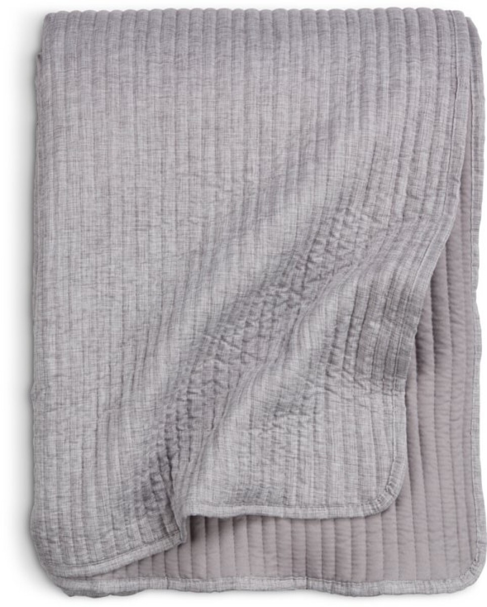 Colcha FAGERKLOKKE 220x240 gris 