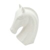 FIGURA CERAMICA CABALLO GRIS CL 20X27CM Unica