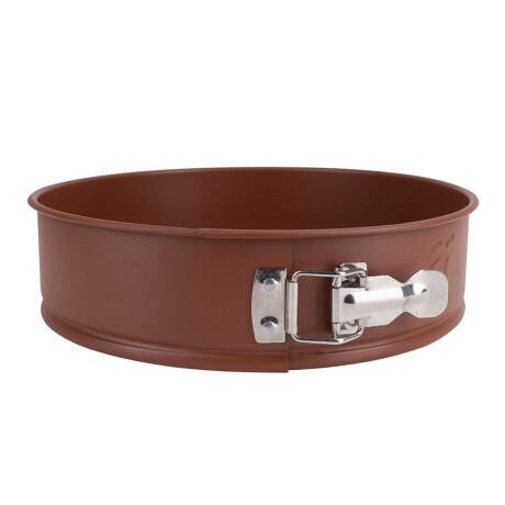 Tortera Fondo Desmontable Ø26Cm en Acero Antiadherente Agros Terracota