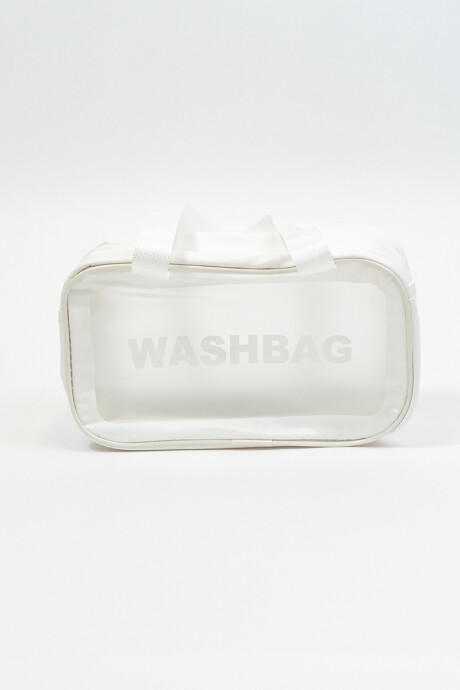 Neceser Impermeable Blanco