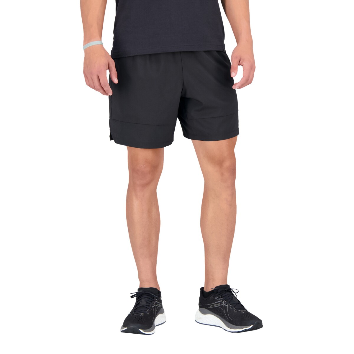 Short New Balance de Hombre - 7 Inch Tenacity - MS31019BK - BLACK 