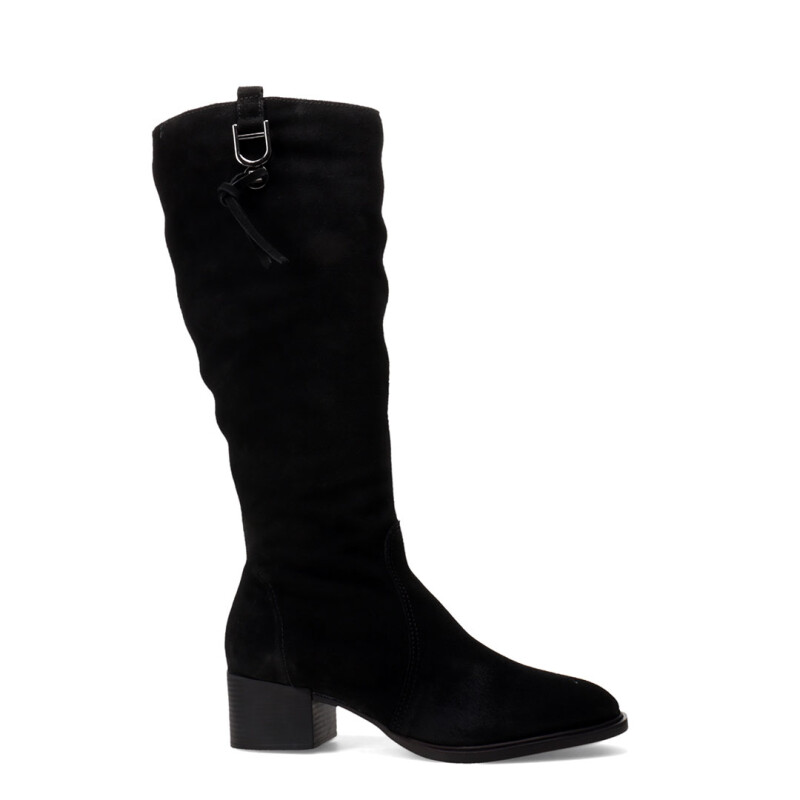 Botas de Mujer Bottero Caña Alta Negro