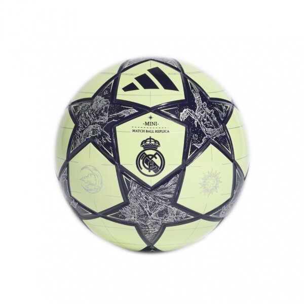 MINI PELOTA adidas UCL REAL MADRID Lime & Black
