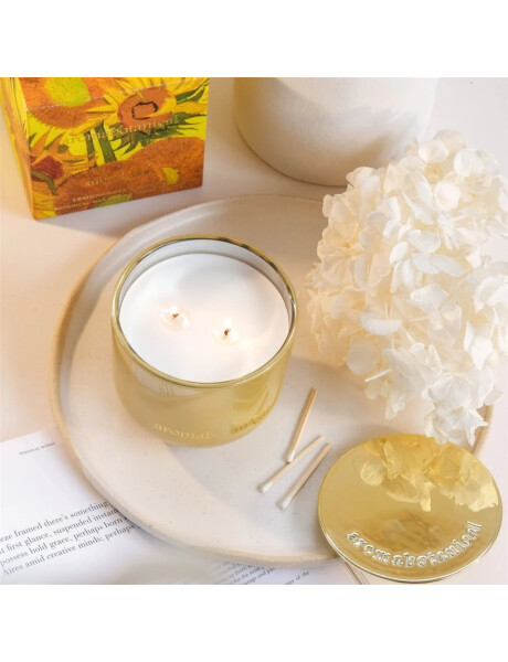 VELA VAN GOGH 310G SUNFLOWERS JENGIBRE DE LIMON VELA VAN GOGH 310G SUNFLOWERS JENGIBRE DE LIMON