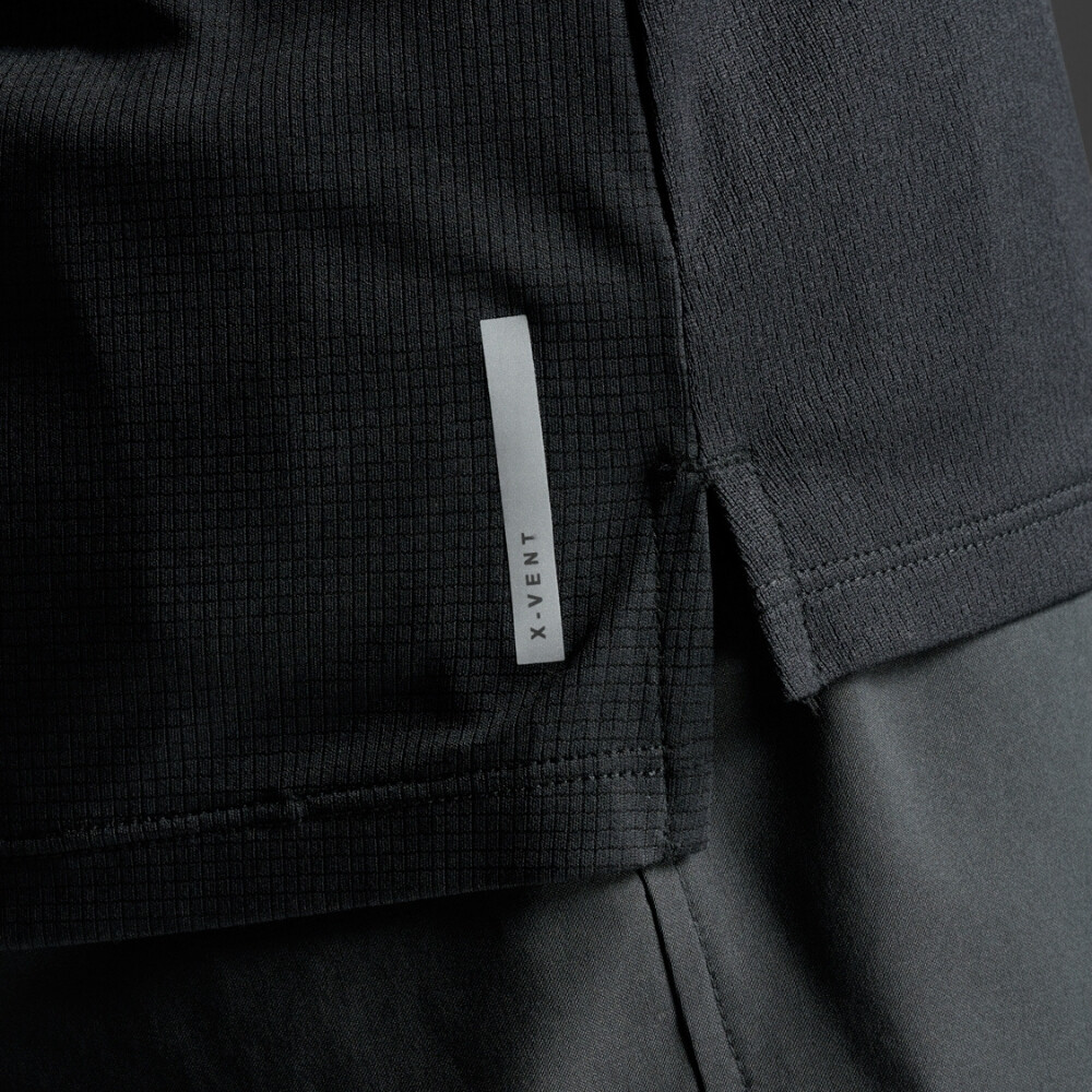 Bividi Running Aero Mesh Singlet Mujer Black/silver Reflective