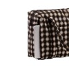 BOLCARRL Bolso De Mano Grande Para Carry On Baggu - Blurred Gingham Brown