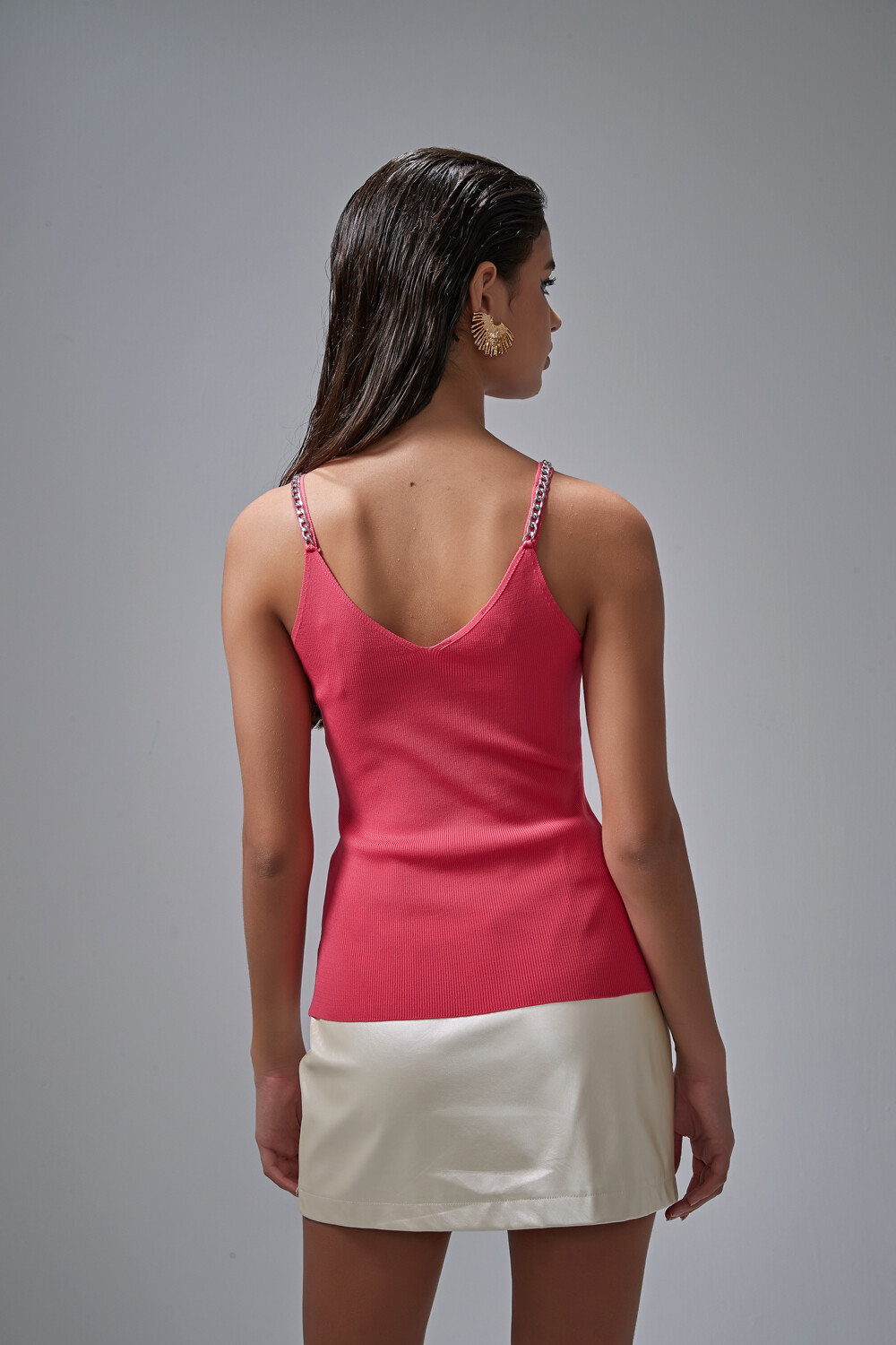 Musculosa Shona Fucsia