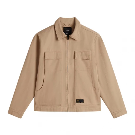 CAMPERA VANS McAvoy Zip Station BEIGE