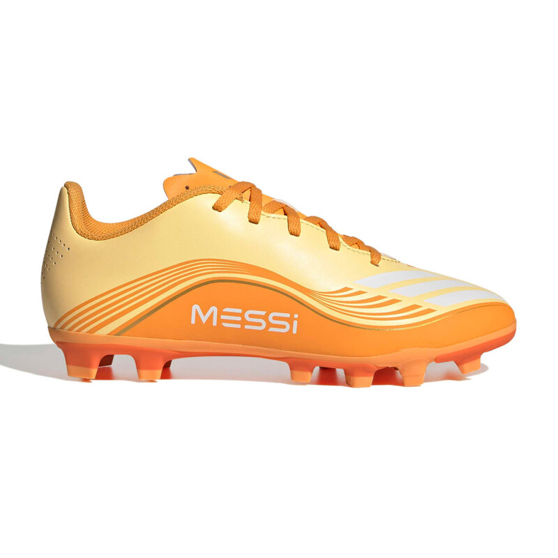 Champion Fútbol Niño Adidas F50 Messi Club Naranja-Dorado