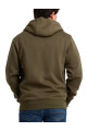 Campera O'Neill Full Zip Leather Patch Verde