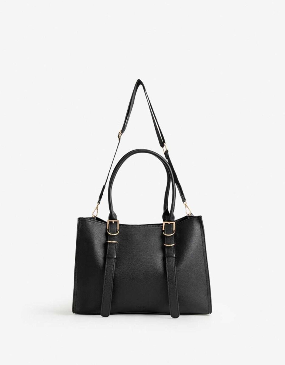 Cartera Shopper - Negro 
