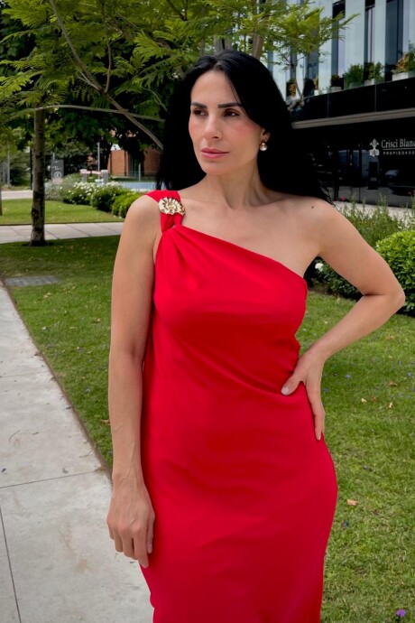 Vestido Leblon Rojo
