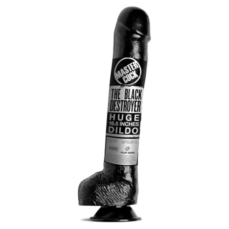 Dildo XL Master Cock The Black Destroyer 40 cm Dildo XL Master Cock The Black Destroyer 40 cm