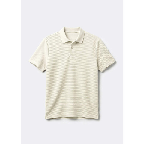 CAMISA POLO MM MASC BEGE CLARO