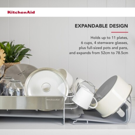 Escurreplatos Extensible de 52 a 78 cm KitchenAid Escurreplatos Extensible de 52 a 78 cm KitchenAid