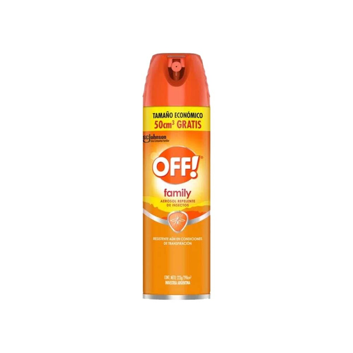 Repelente OFF Family en Aerosol 290ml 