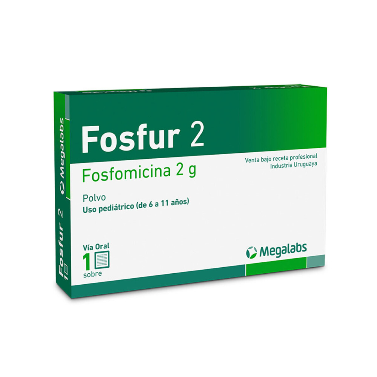 Fosfur 2 Grs 1 Sobre | Antibiótico Urinario - Fosfur Sobres 2 g 