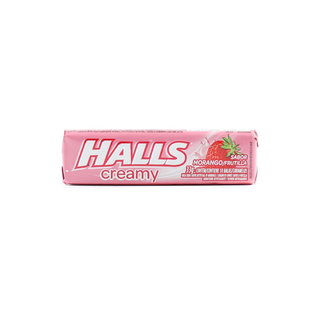 HALLS CREAM FRUTILLA PAQ. X 30 GR. 