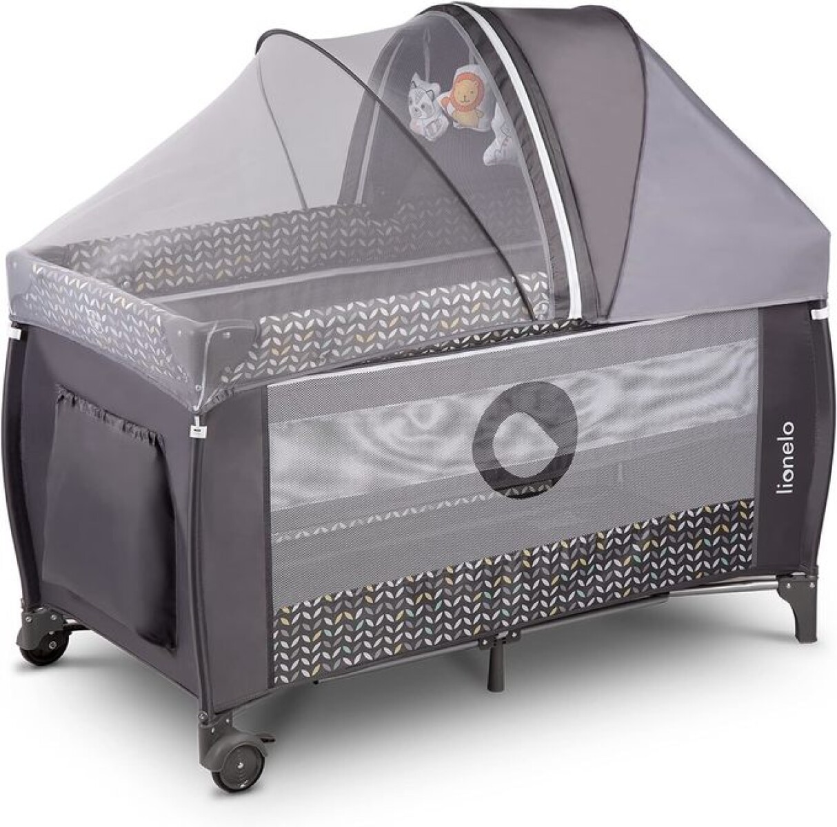 Practicuna deluxe SVEN PLUS Lionelo - grey scandi 