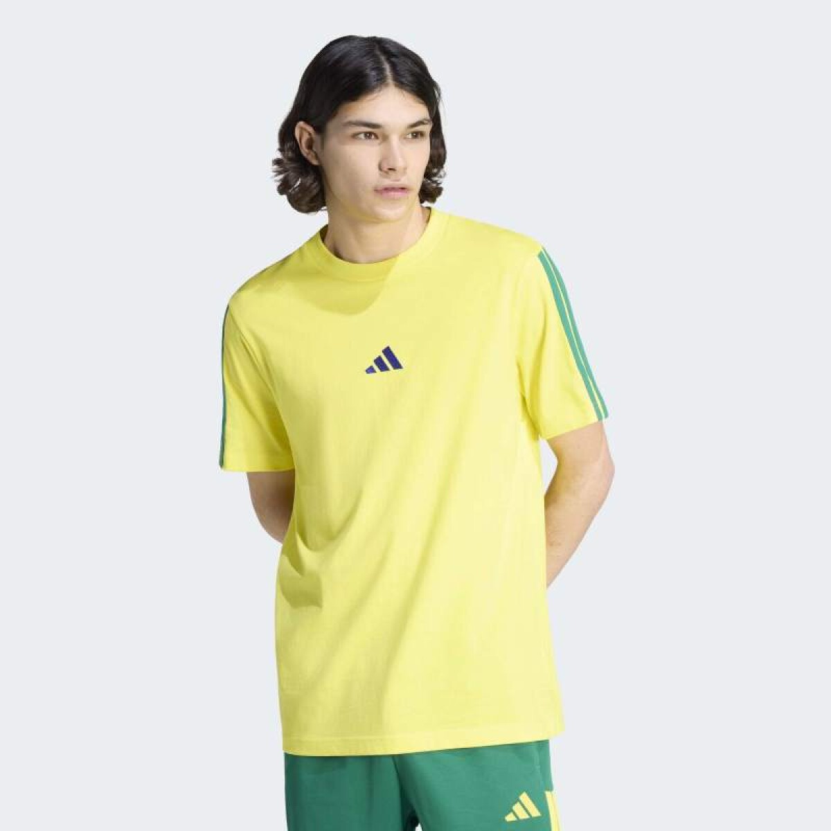 Remera Adidas Essentials - Amarillo 
