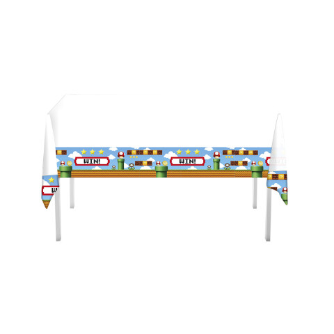 Cotillón Mantel Rectangular Video Game U