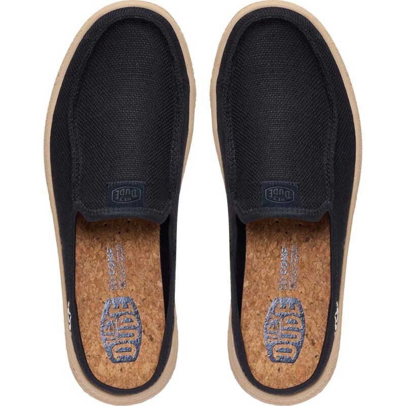 Austin Lift Espadrille Woven Black