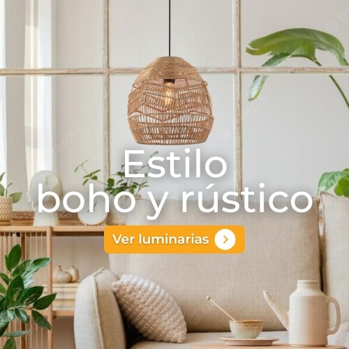 ESTILO BOHO Y RÚSTICO