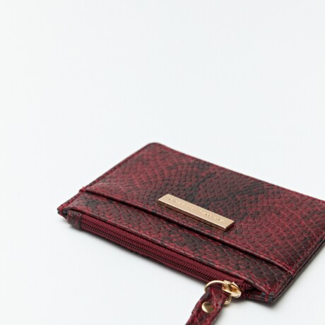 BILLETERA SNAKE Rojo