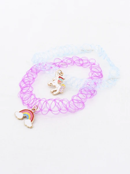 COLLAR SET x 2 MULTICOLOR