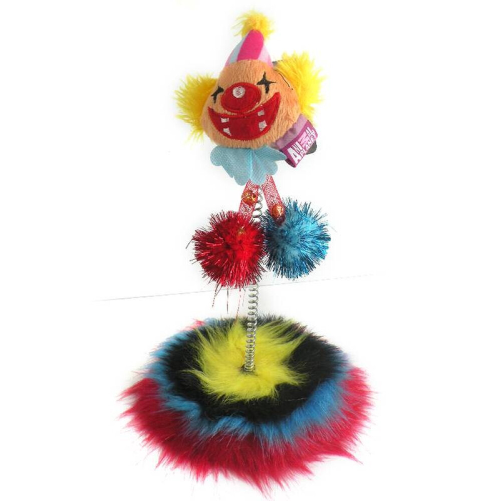JUGUETE PARA GATOS CON FORMA DE PAYASO JUGUETE PARA GATOS CON FORMA DE PAYASO