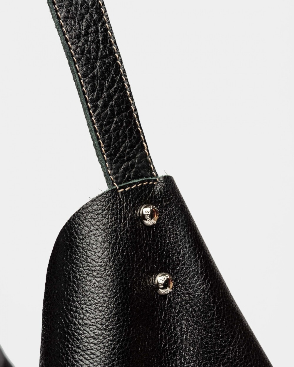 Bolso Dune en cuero graneado Negro