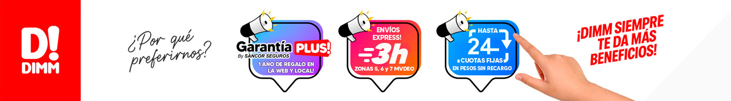 ¡Aprovechá y tené tu producto más cómodo y rápido!