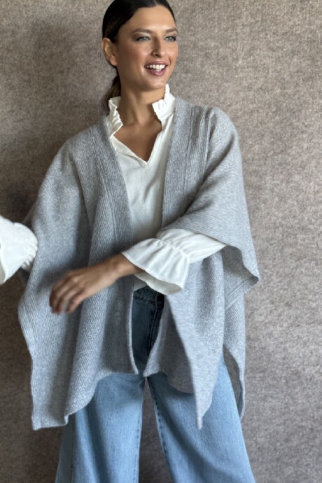 Ruana Cerdeña Gris