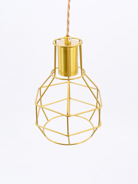 LÁMPARA DE TECHO BRIGHT DORADO